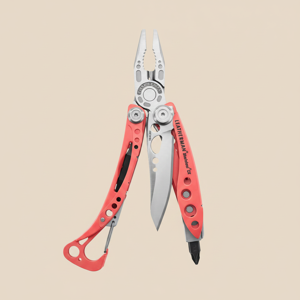 Skeletool CX met beige achtergrond