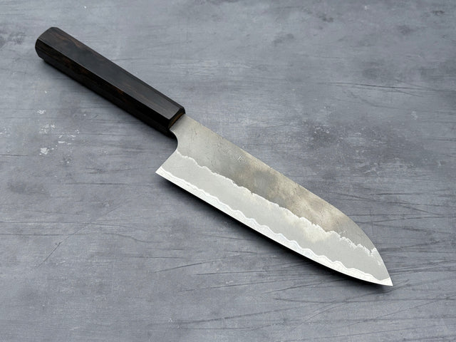 Nigara Aogami Super Migaki Tsuchime 7" Santoku