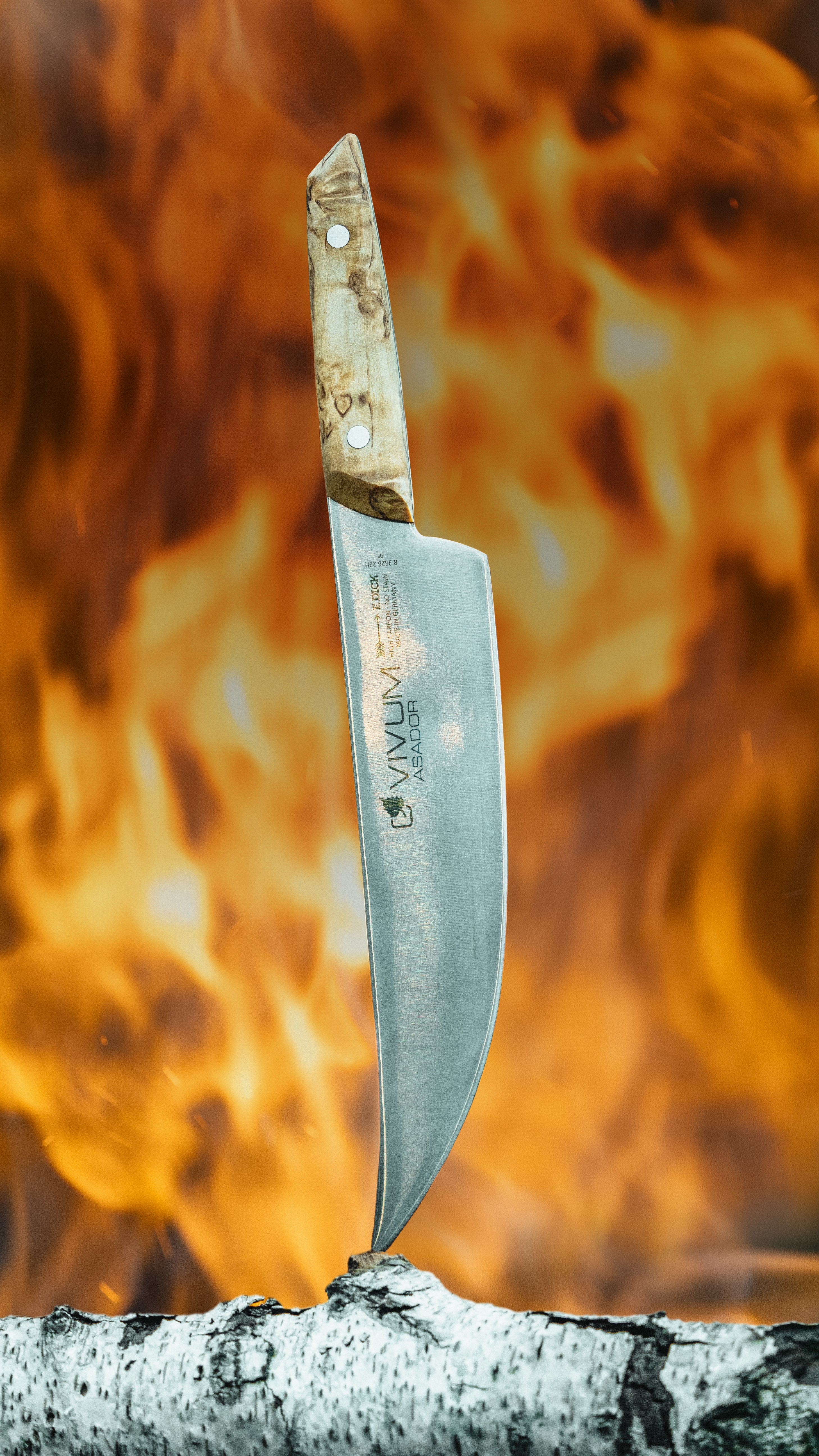 F. DICK VIVUM Asador BBQ-mes 22 cm