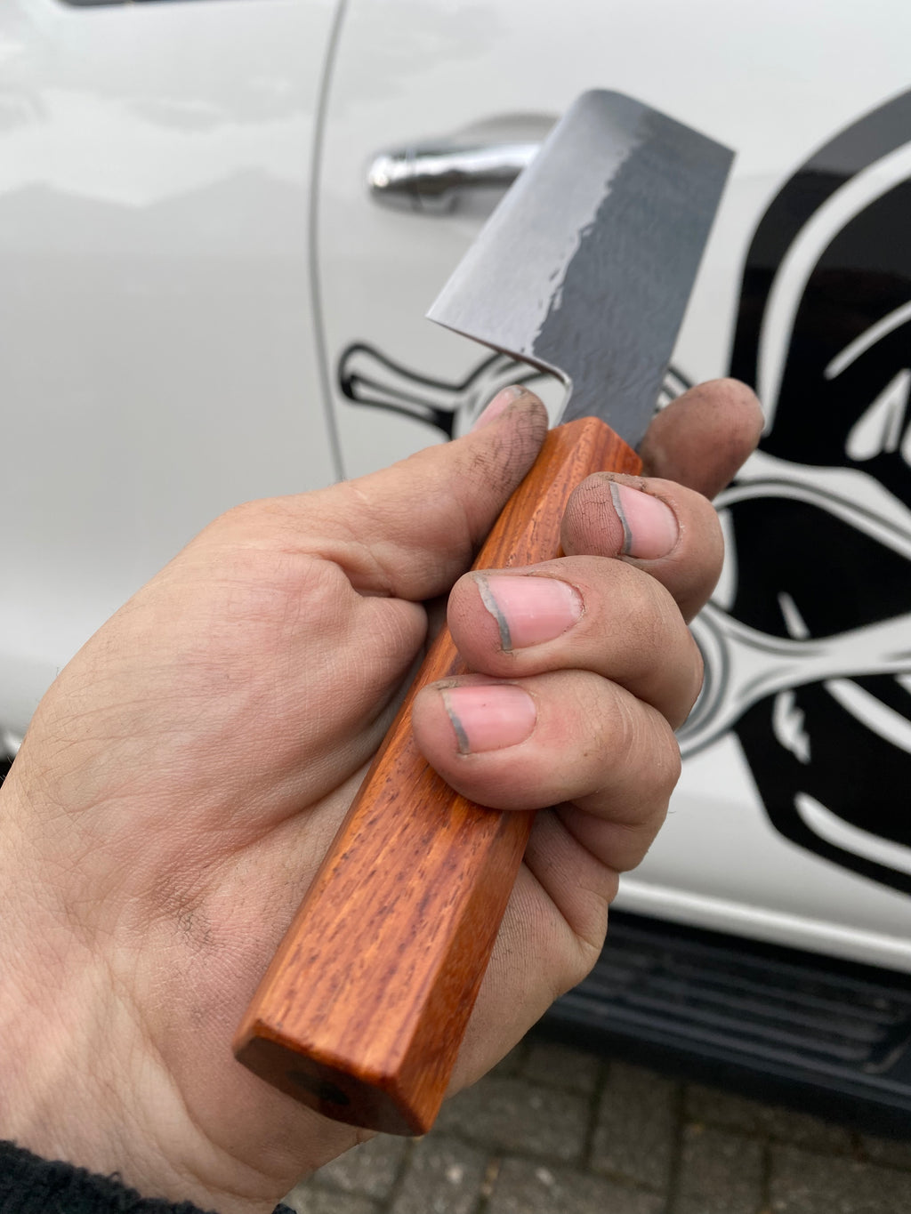Isamitsu Shiro Tsuchime Nakiri 160 mm