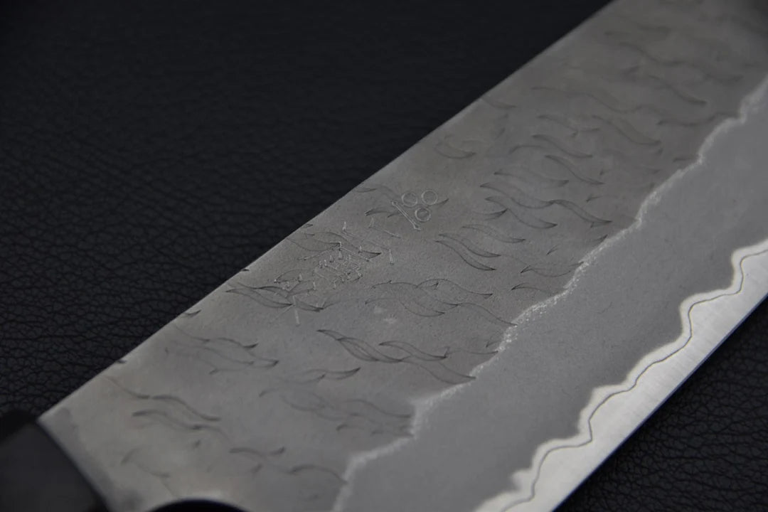 Nigara Aogami Super Migaki Tsuchime 7" Santoku