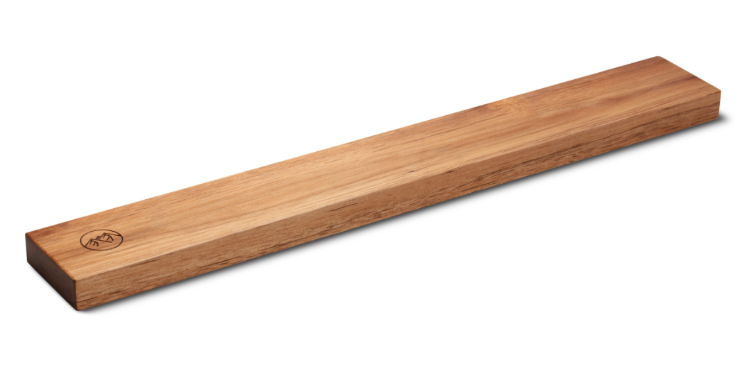 Het BARE Cookware massief houten messenmagneet